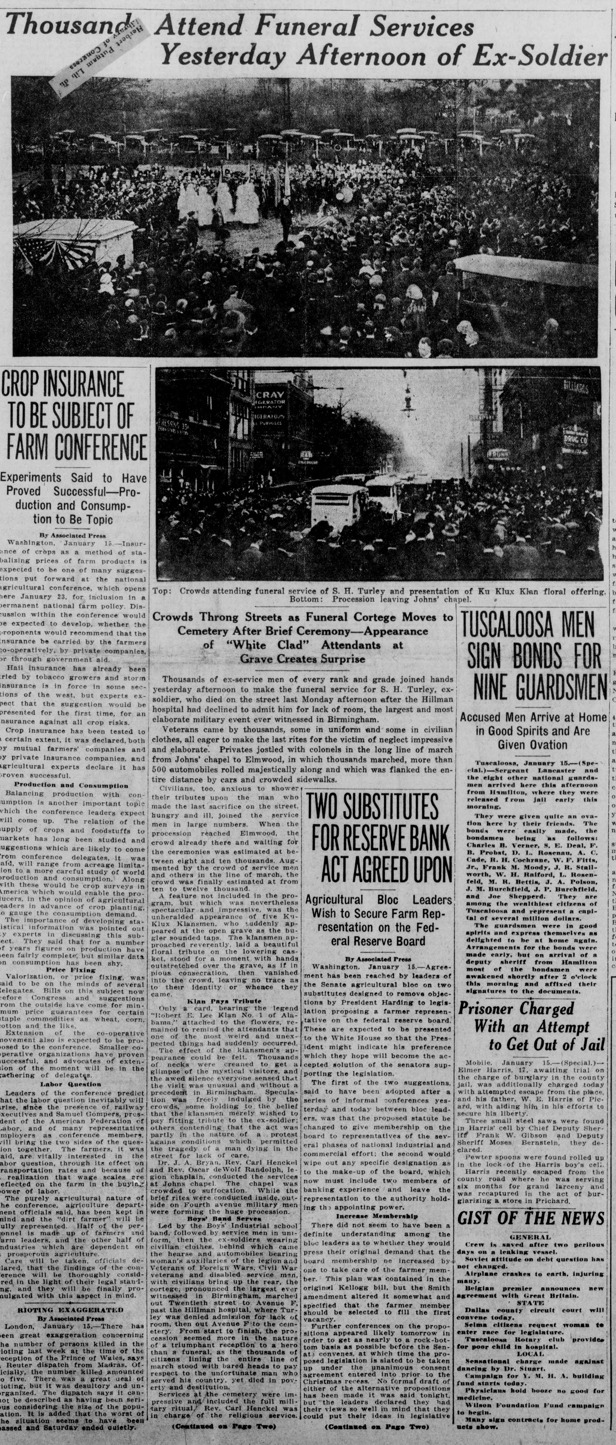 S.H. Turley obituary